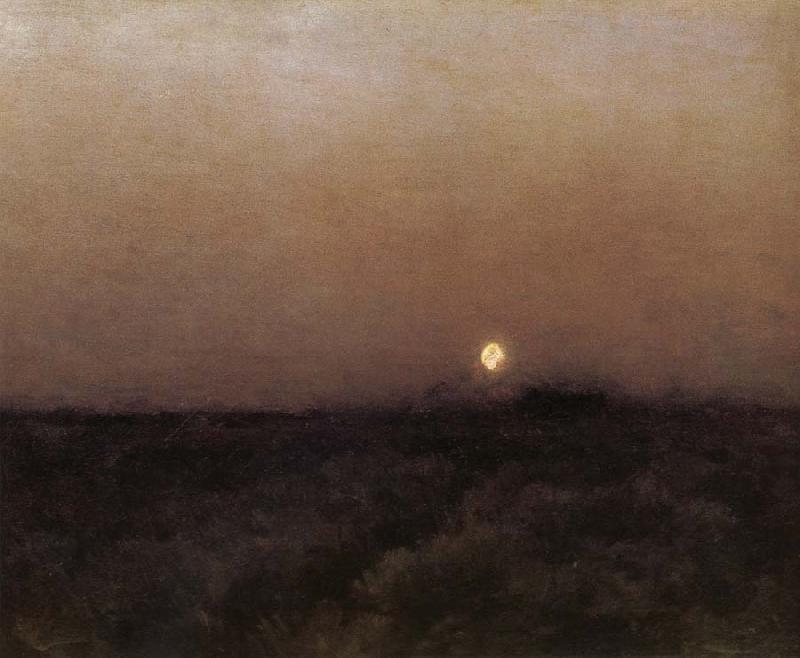 Cazin Jean-Charles Lever de lune